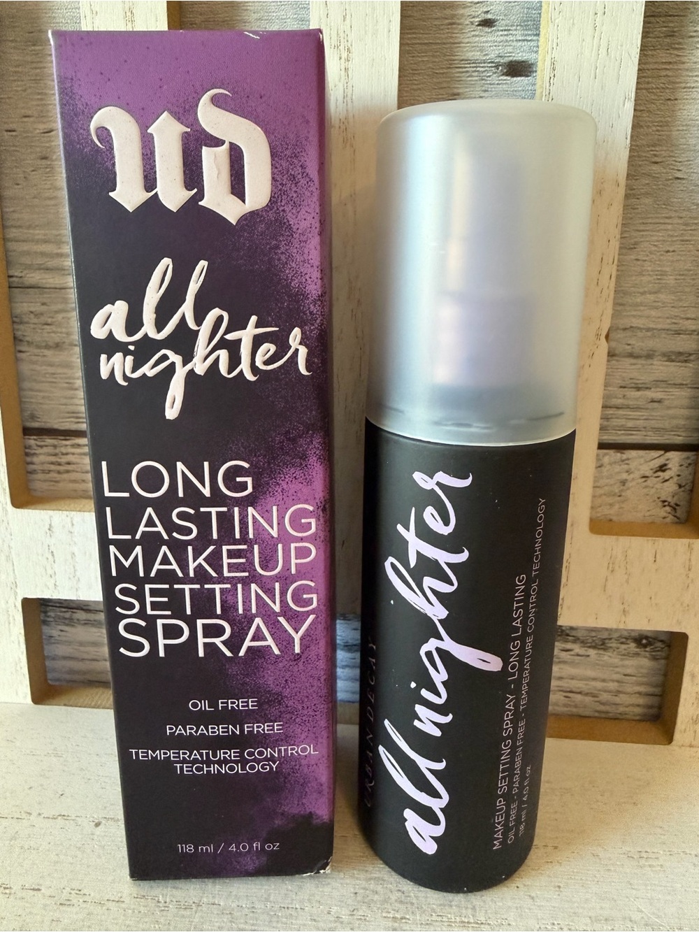 Urban Decay All Nighter Long Lasting Makeup Setting Spray 118ml/4oz New